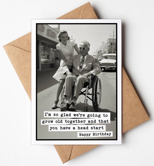 Funny Birthday Card for Husband