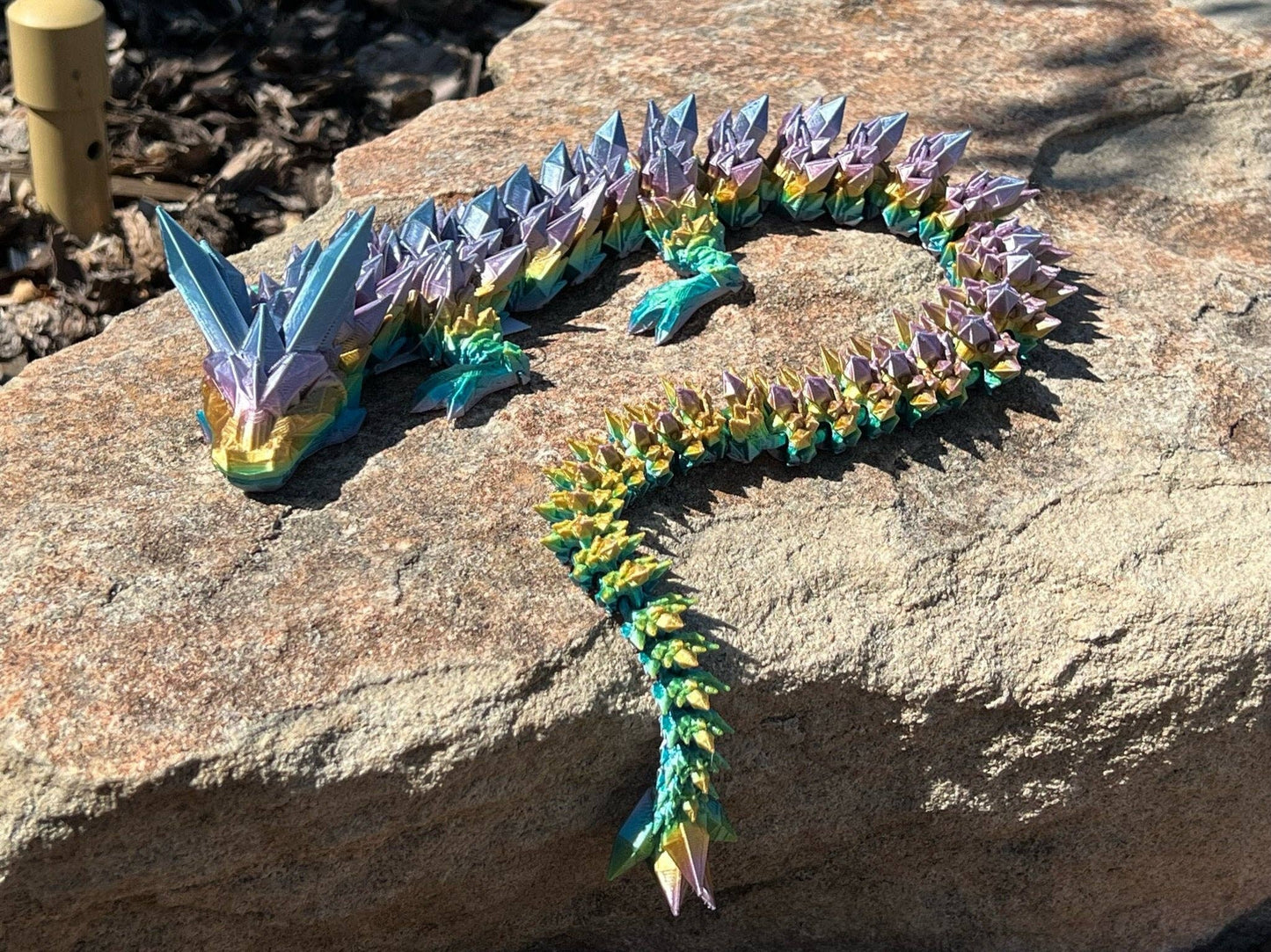 3D Printed 12.5" Crystal Dragon
