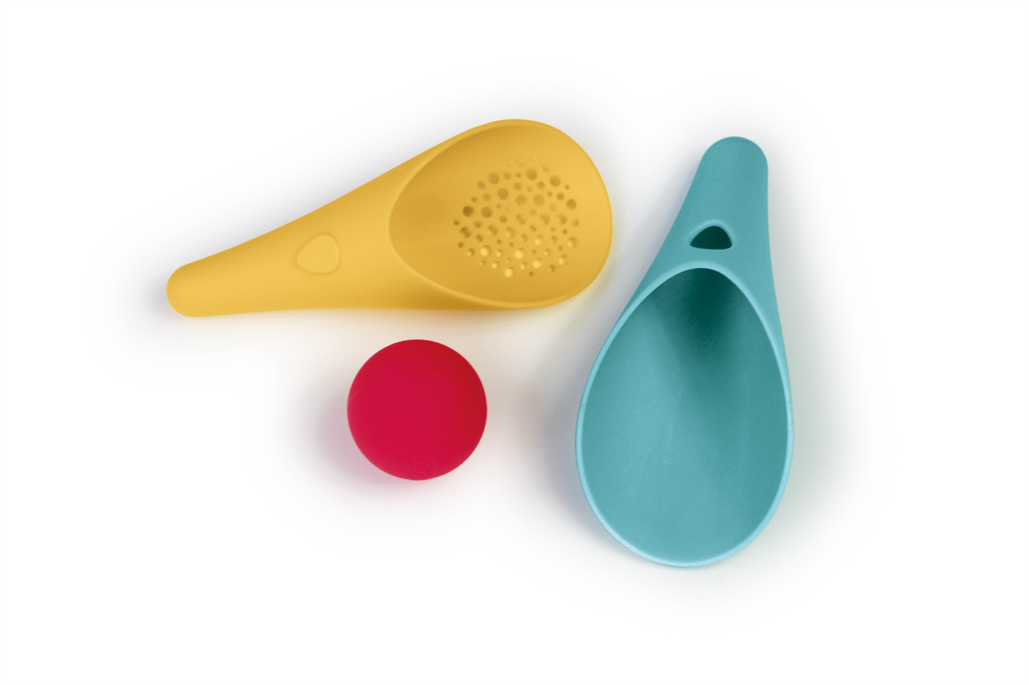 Quut Cuppi - Shovel, Sifter and Ball all in one!: Banana Blue