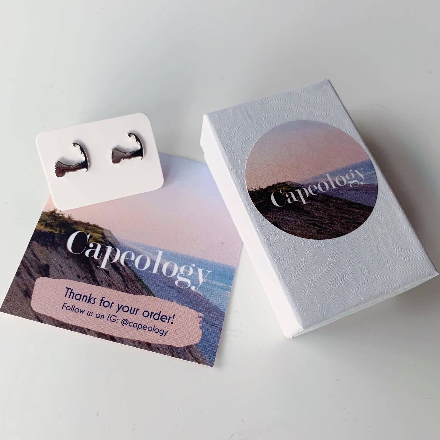 Cape Cod Earrings: Rose Gold