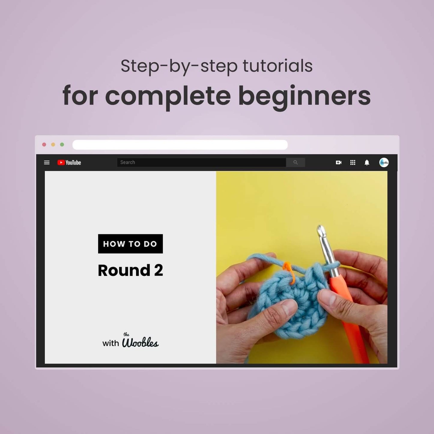 Pierre the Blue Penguin Beginner Crochet Kit