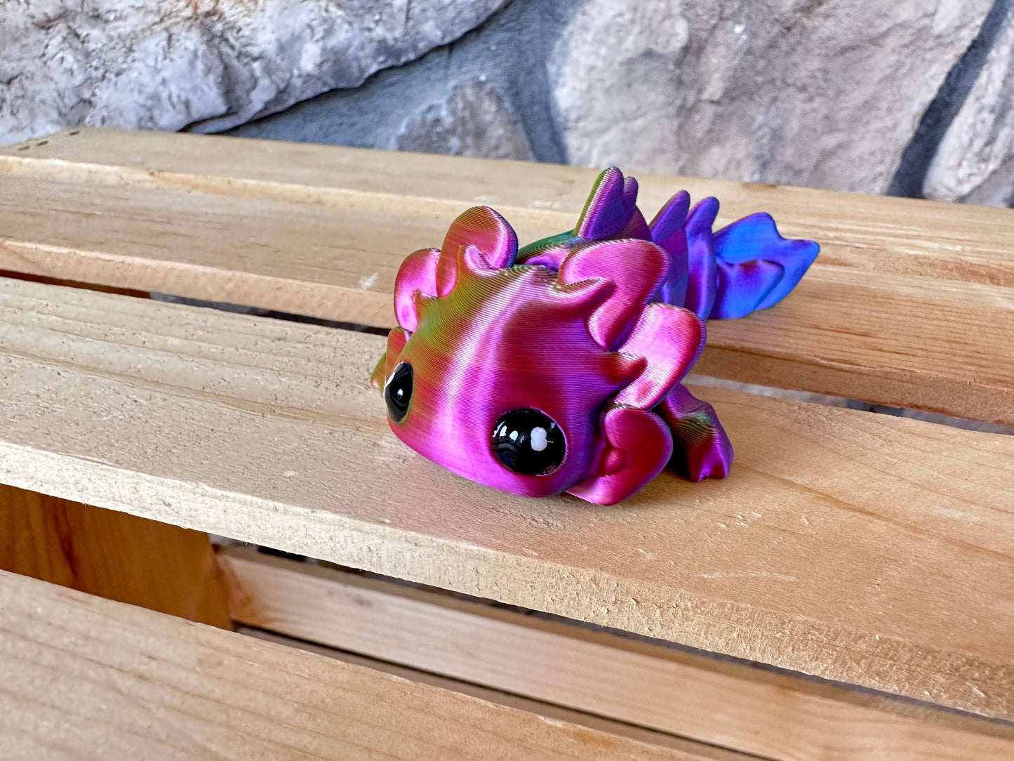 3D Printed Axolotl Tadpole