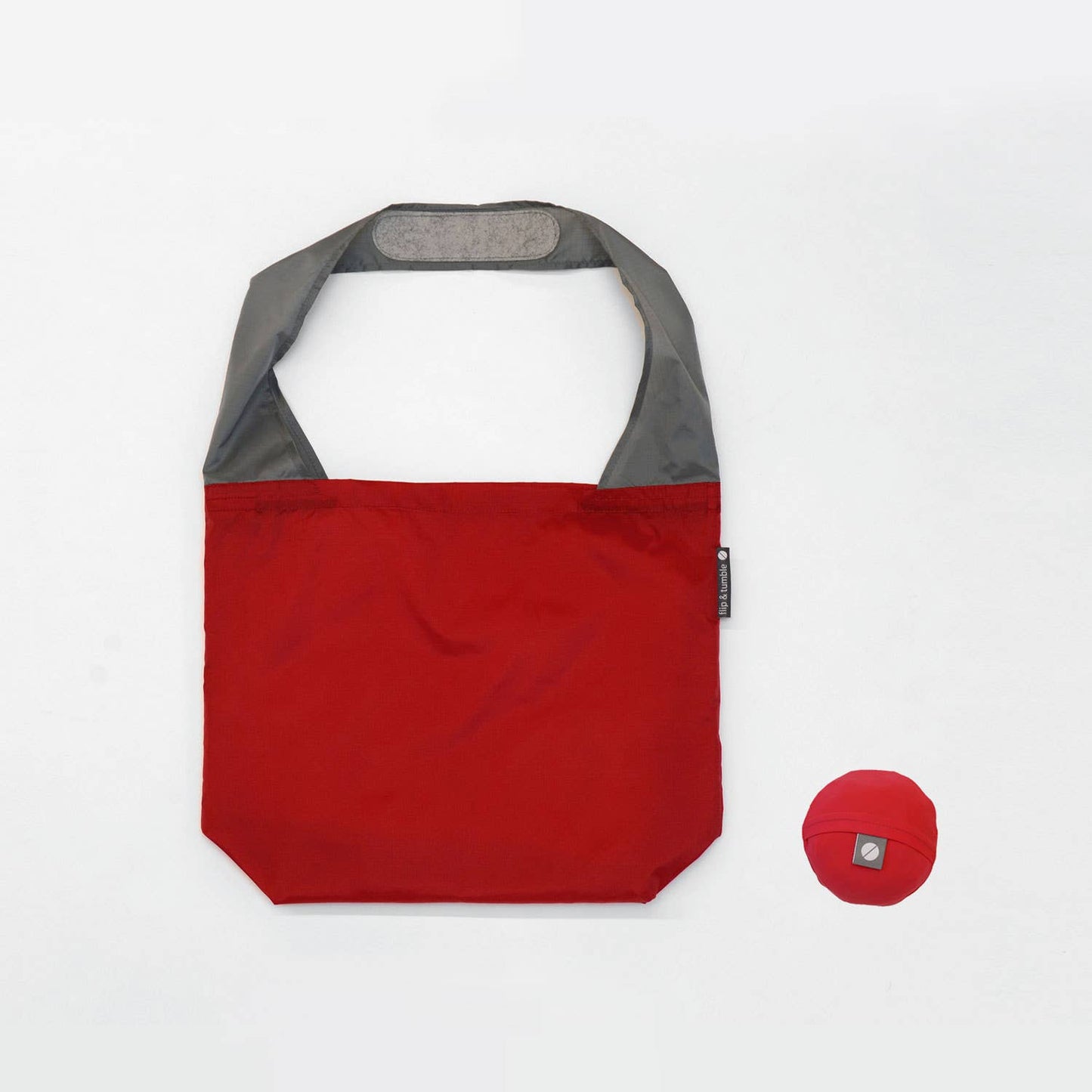 24-7 Bag - fold up tote bag - red: Red