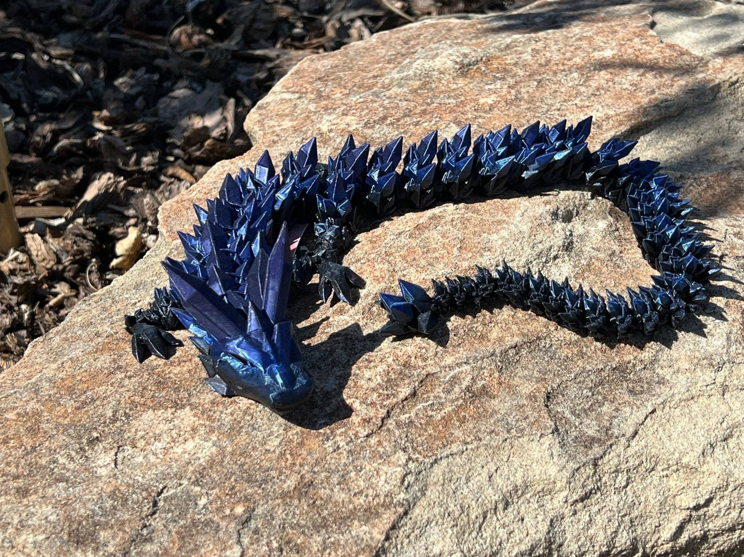 3D Printed 12.5" Crystal Dragon