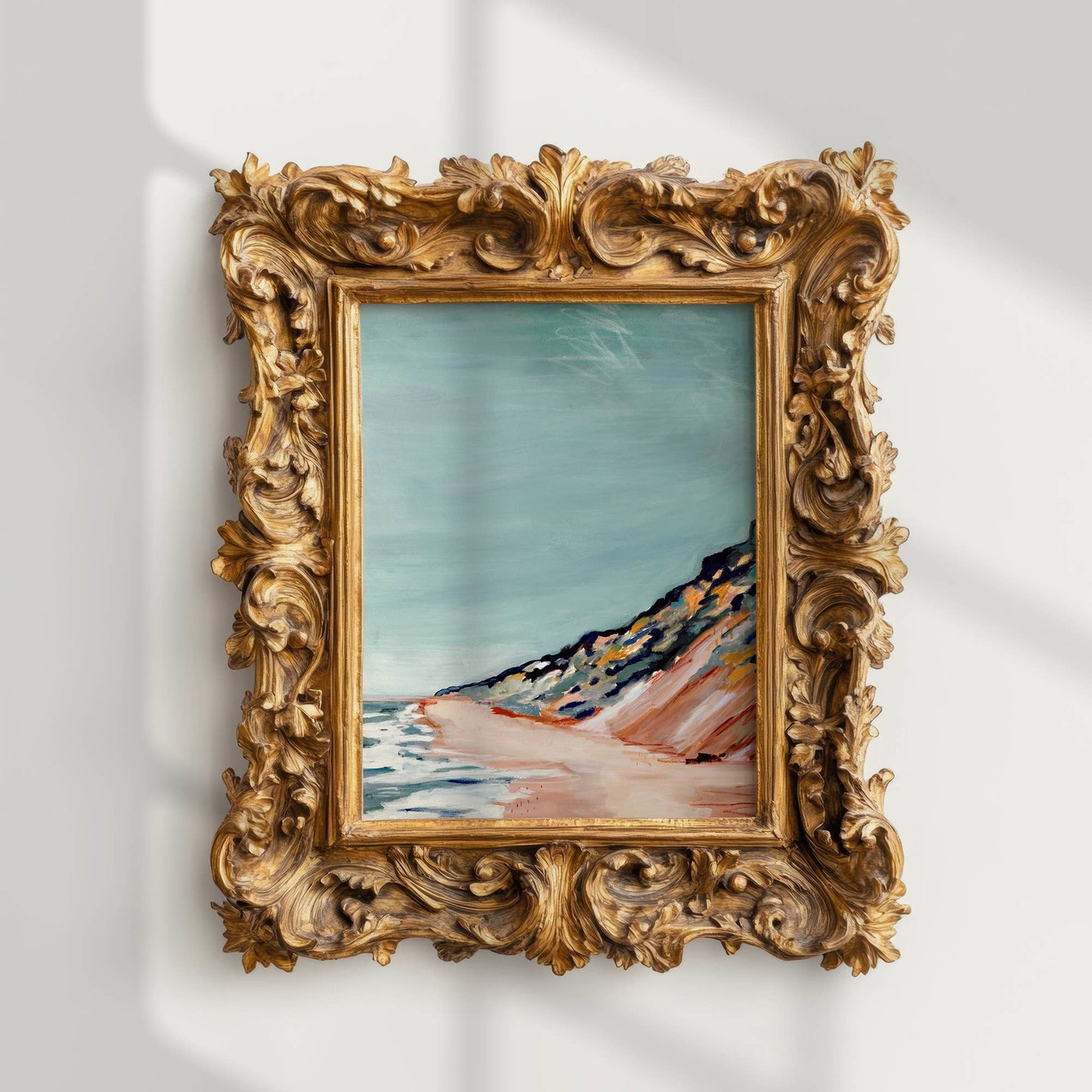 Cape Cod Dunes, Unframed Print on Flat Canvas: 4 x 6