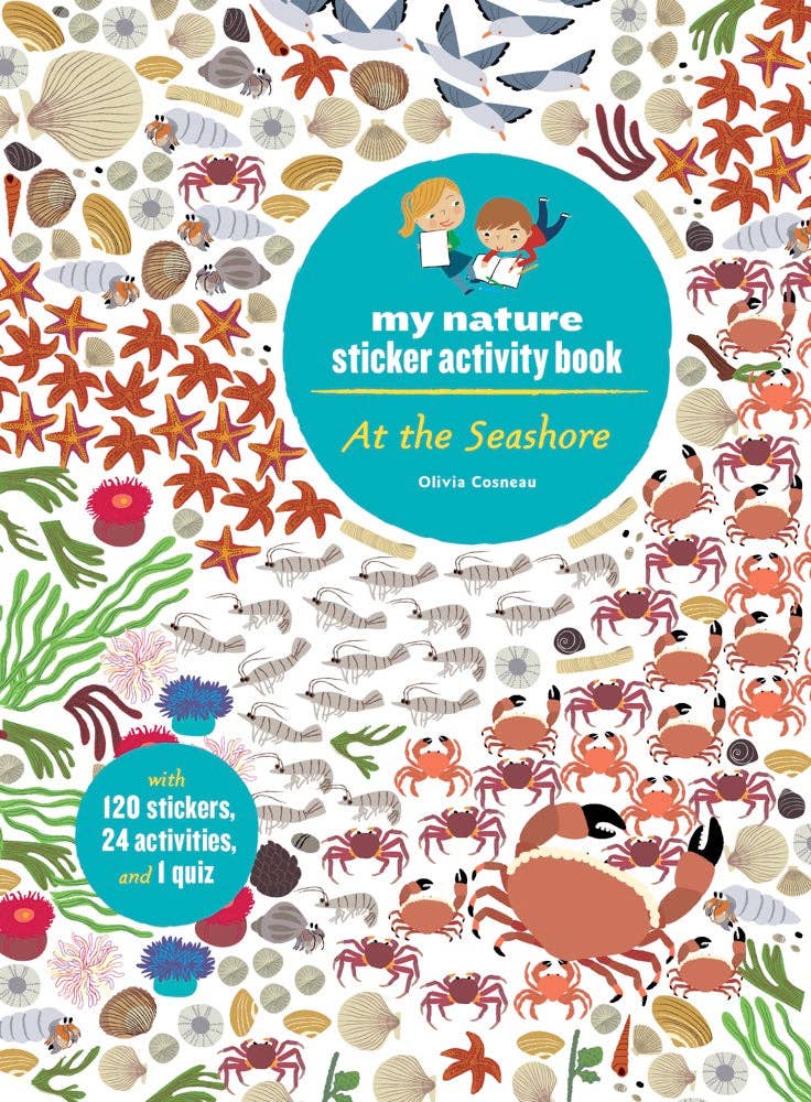 At the Seashore: My Nature Stkr Act Bk