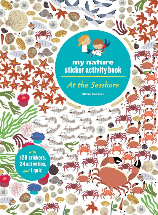 At the Seashore: My Nature Stkr Act Bk