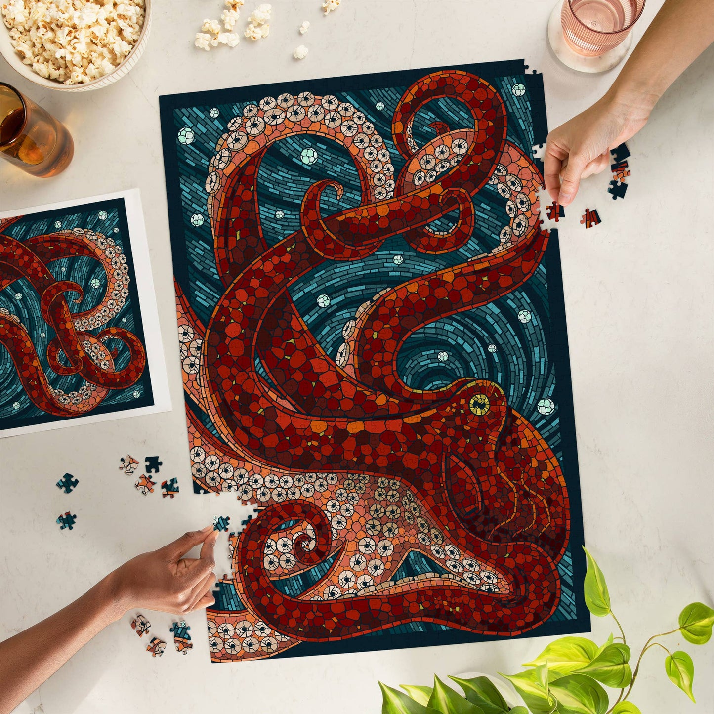 PUZZLE PACK Mosaic Series 1, Set of 12 Puzzles
