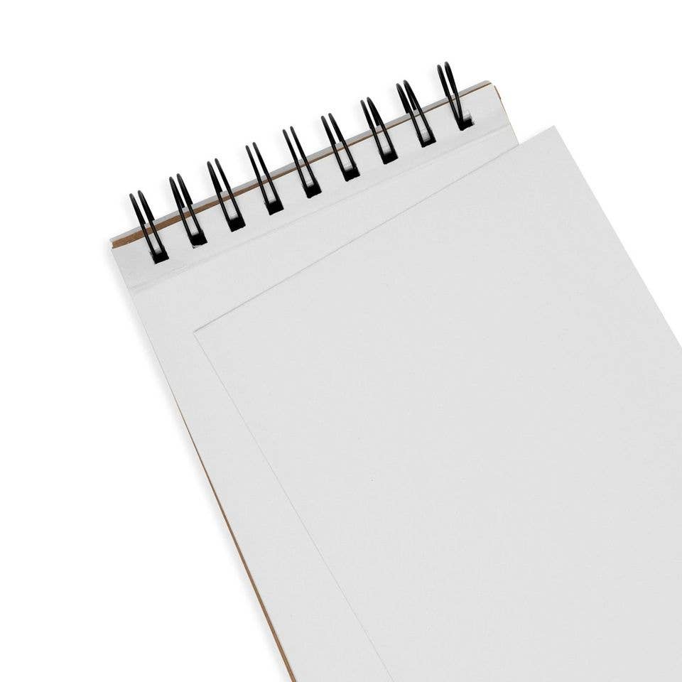 5" x 7.5" D.I.Y. Cover Sketchbook - White Paper