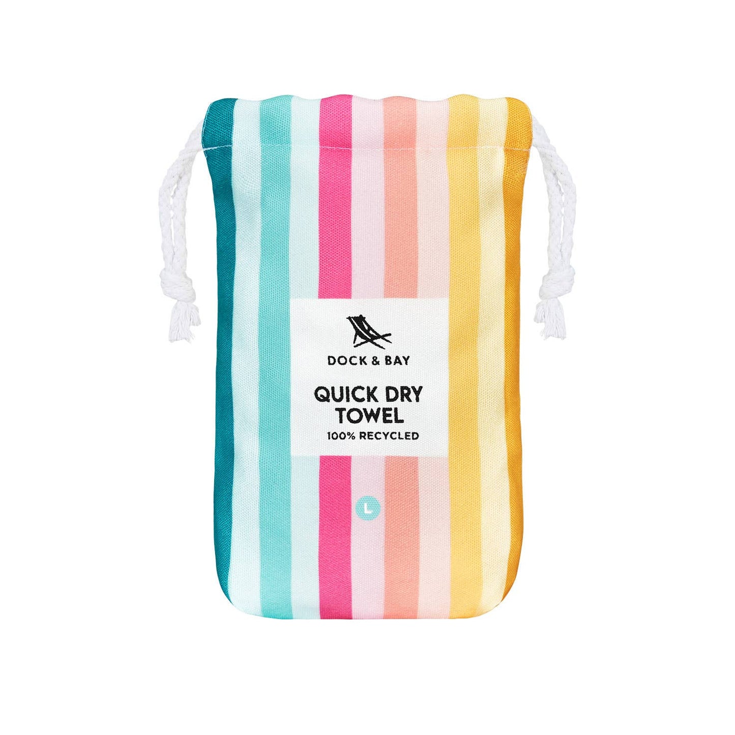 Dock & Bay Quick Dry Towels - Summer - Coastal Candy: Extra Large (200x90cm)