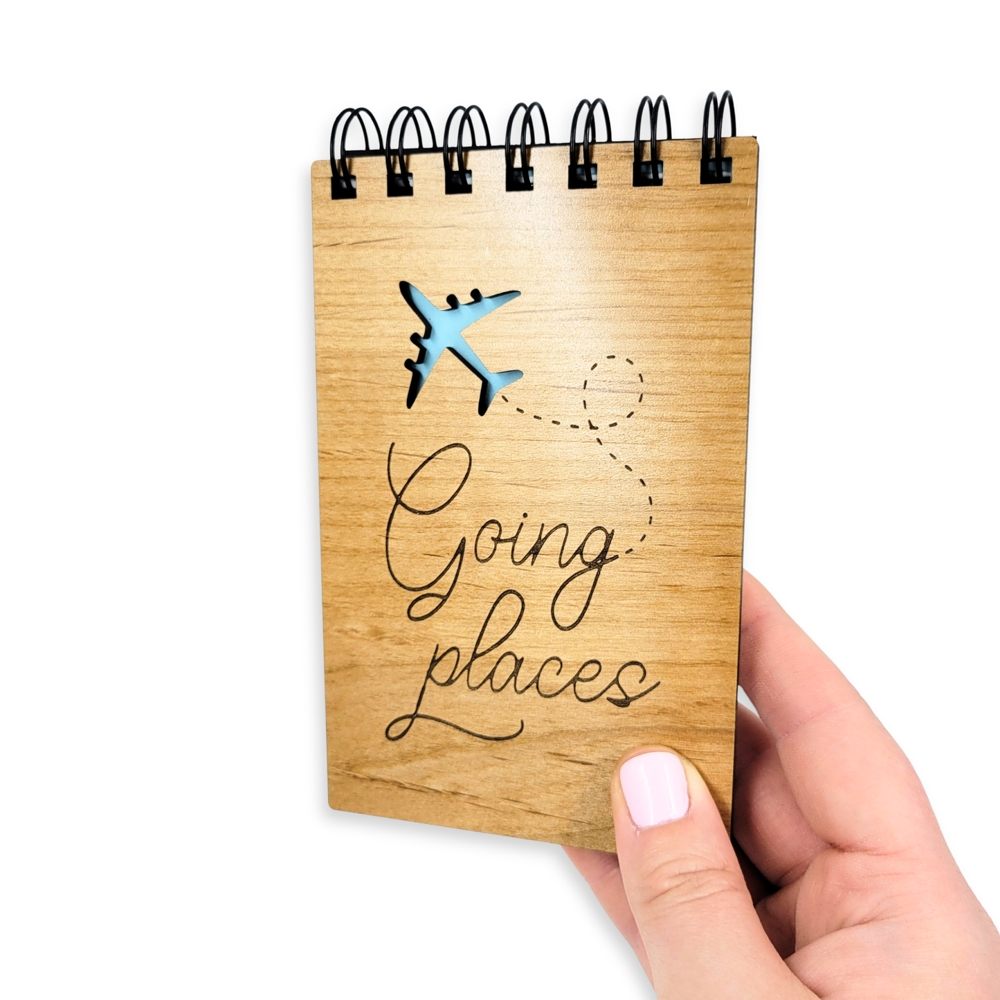Going Places Pocket Notebook - Mini Travel Journal, Notepad