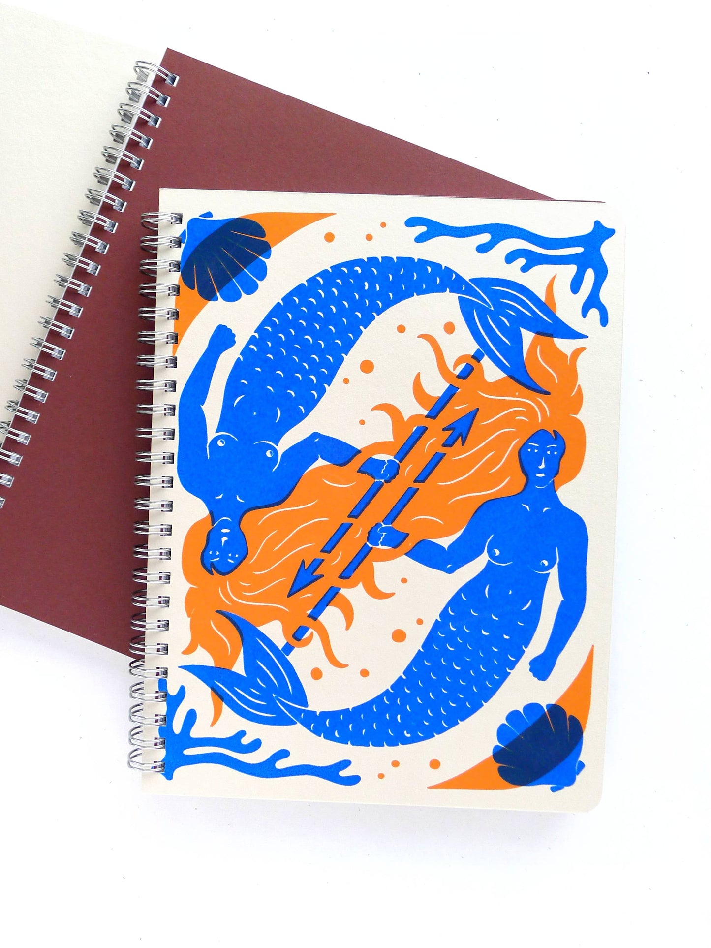 Mermaid Notebook, LG: Blank