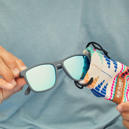 Glacier - Soft Grey / Ice Blue Mirror Polarized