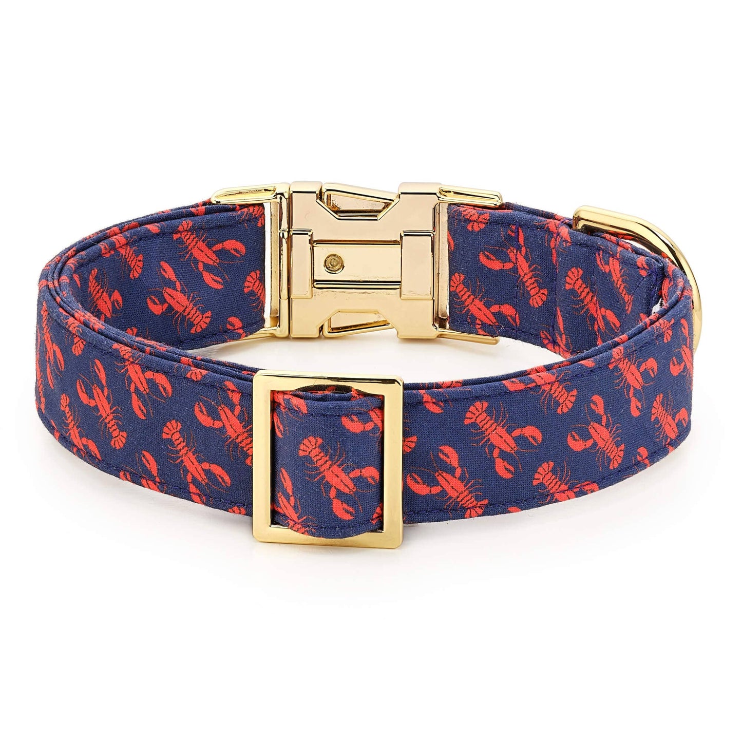 Catch of the Day Navy Dog Collar