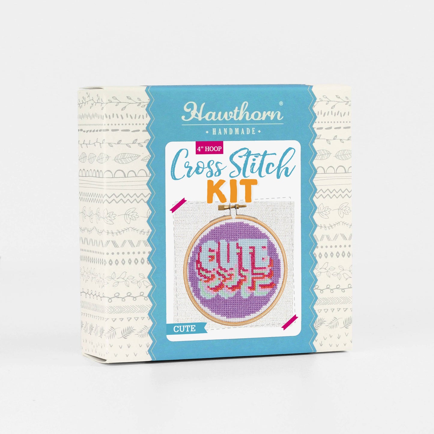 Cute Mini Cross Stitch Kit | Beginner Craft Kit