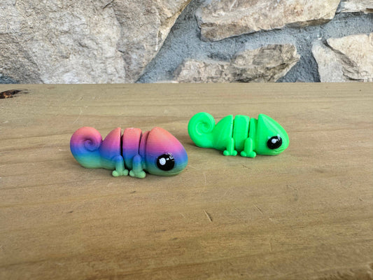 Chameleon Keychain & Toy: Toy