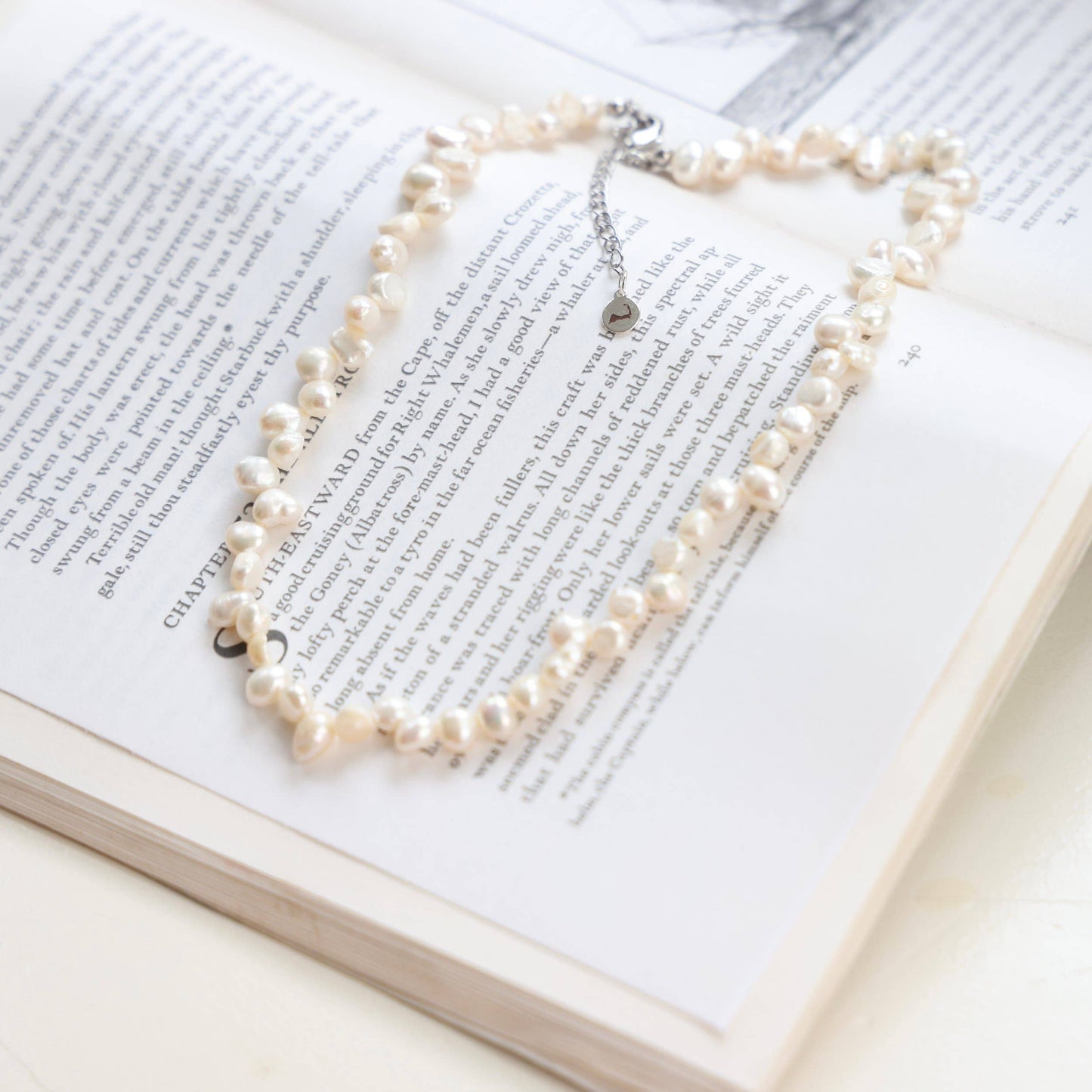 Freshwater Keshi Pearl Choker