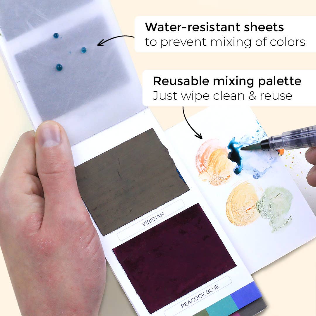 Colorsheets - Original - 16 Watercolors (Casepack of 10)