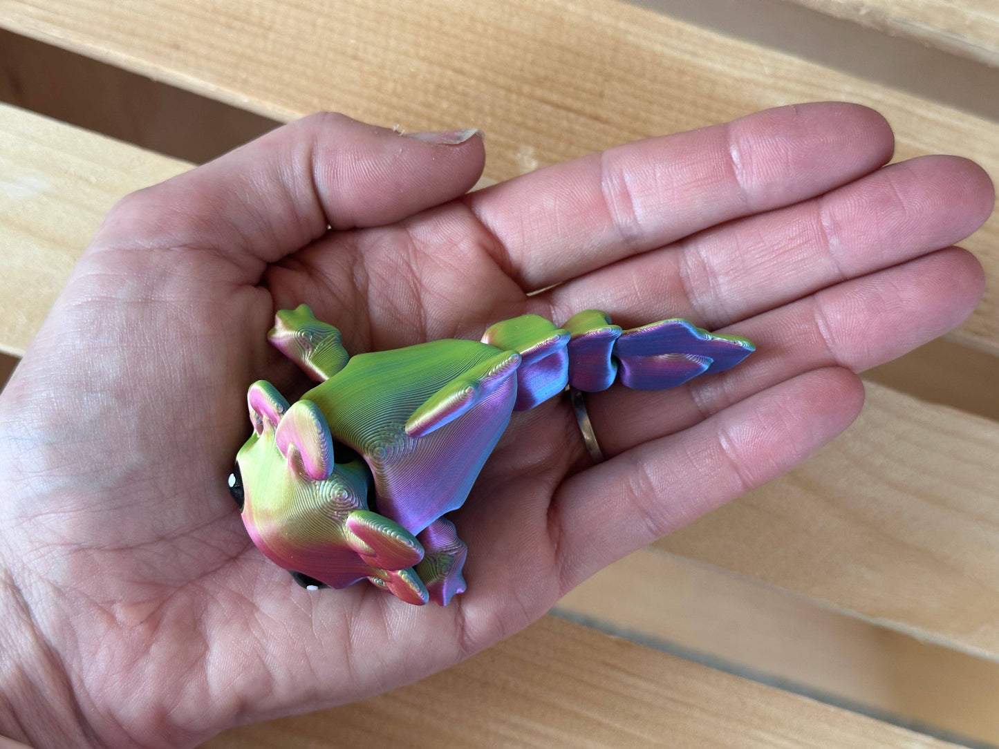 3D Printed Axolotl Tadpole