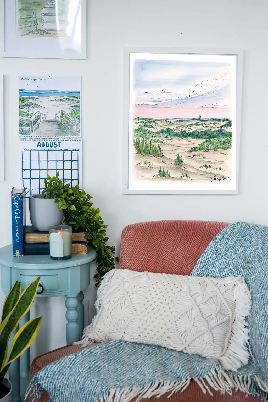 View From the Province Lands | Cape Cod Art Print