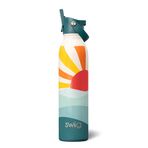 Sun Dance Flip + Sip Water Bottle (20oz)