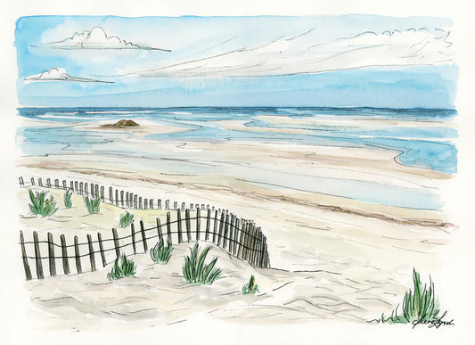 Mayflower Beach Days 5x7 Matte Print