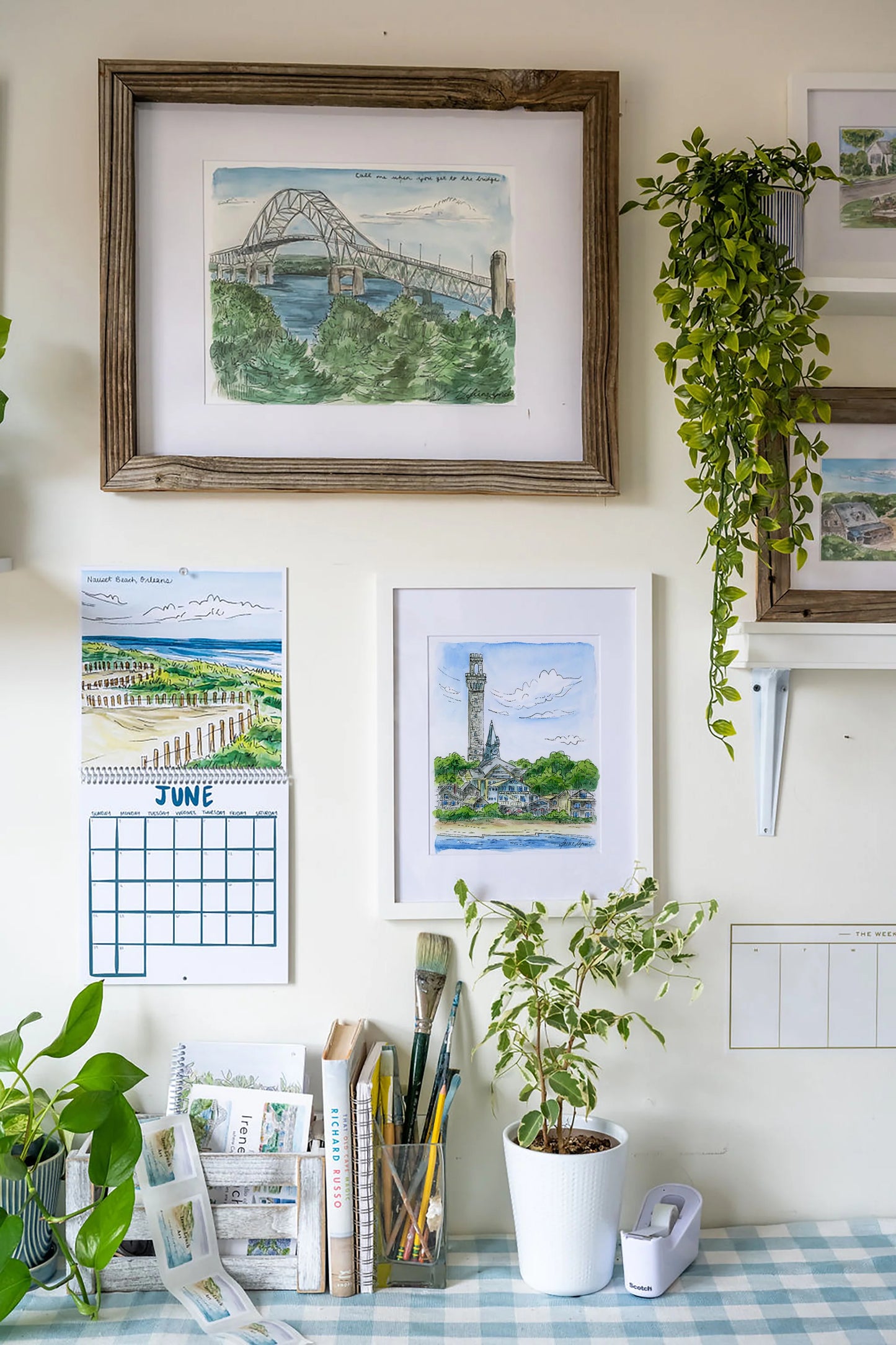 "Call Me When You Get To The Bridge" 8x10 Matte Print