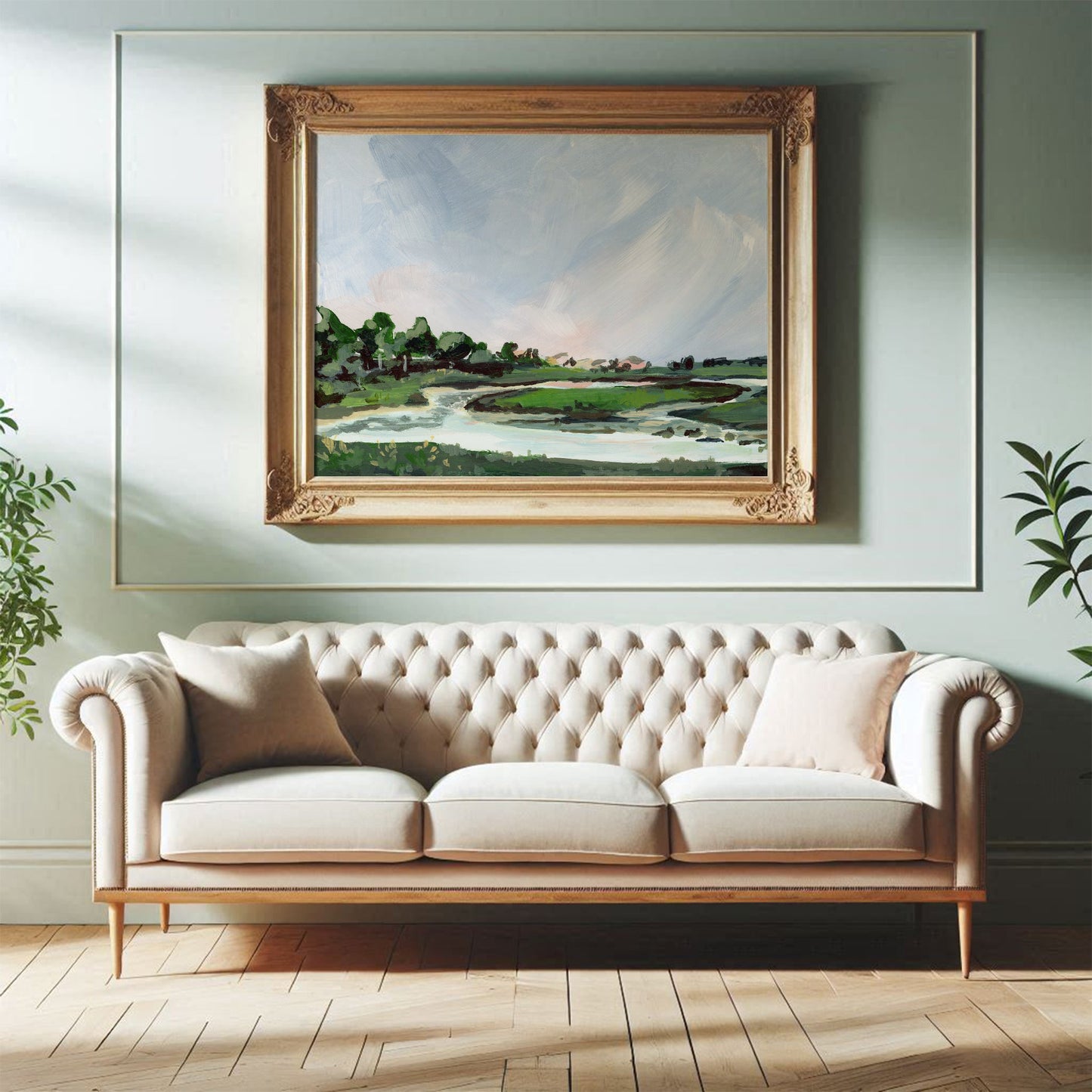 Coastal River Bend, Ogunquit, Maine, Fine Art Print