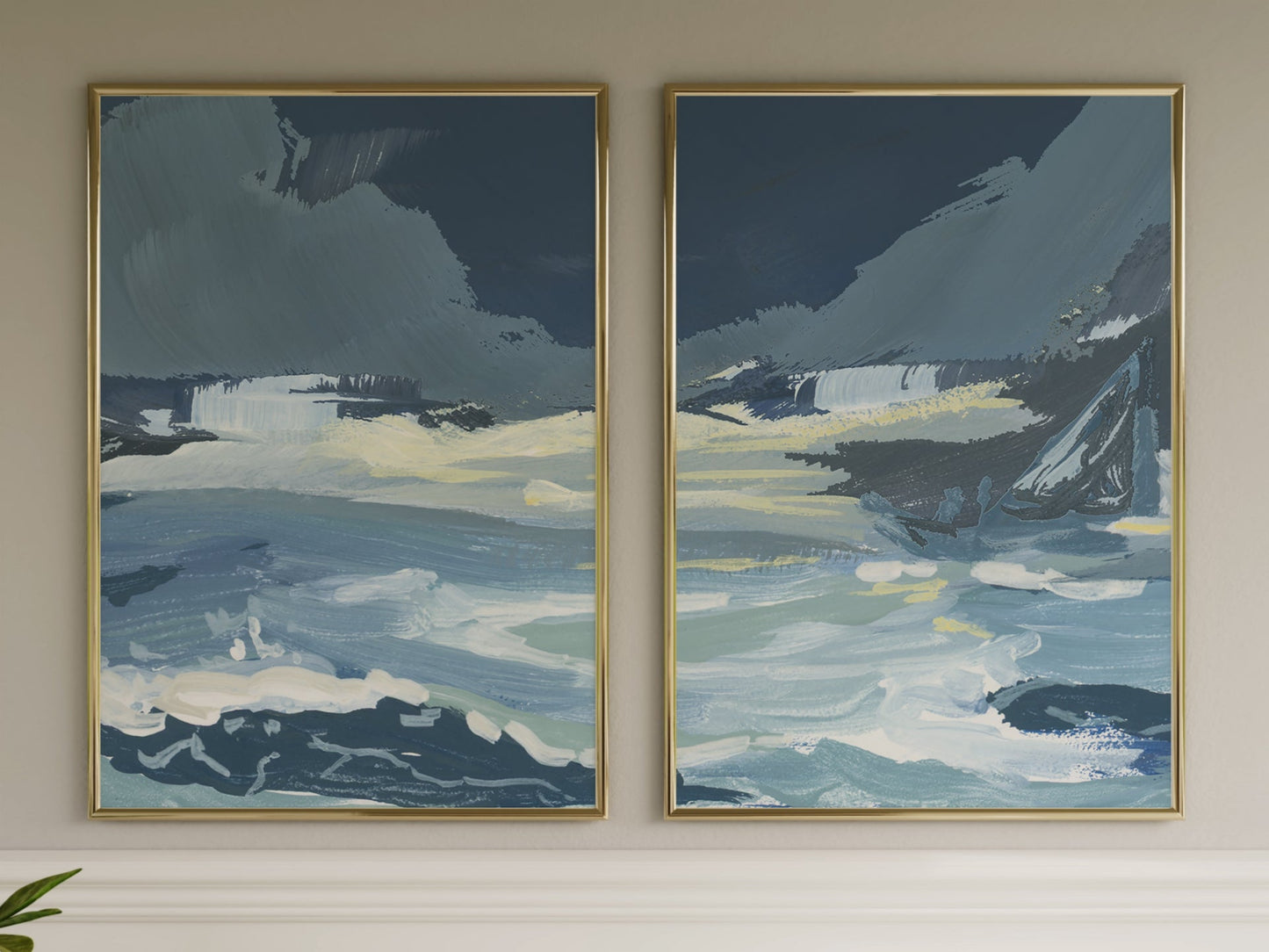 Squall Line Diptych, Set of 2 Prints