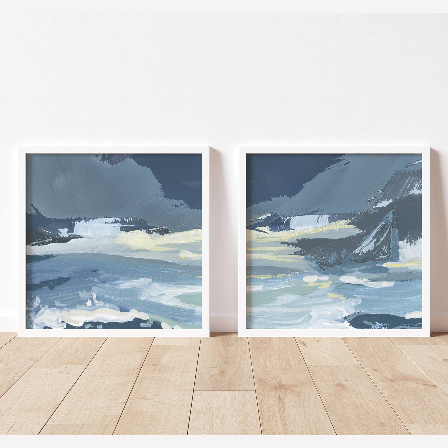 Squall Line Diptych, Set of 2 Prints
