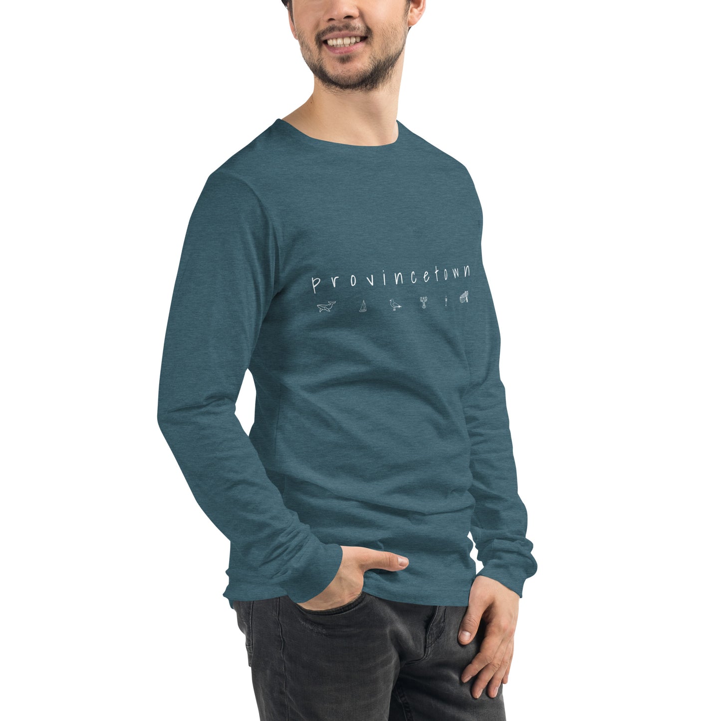 Nautical Long Sleeve Tee, Provincetown