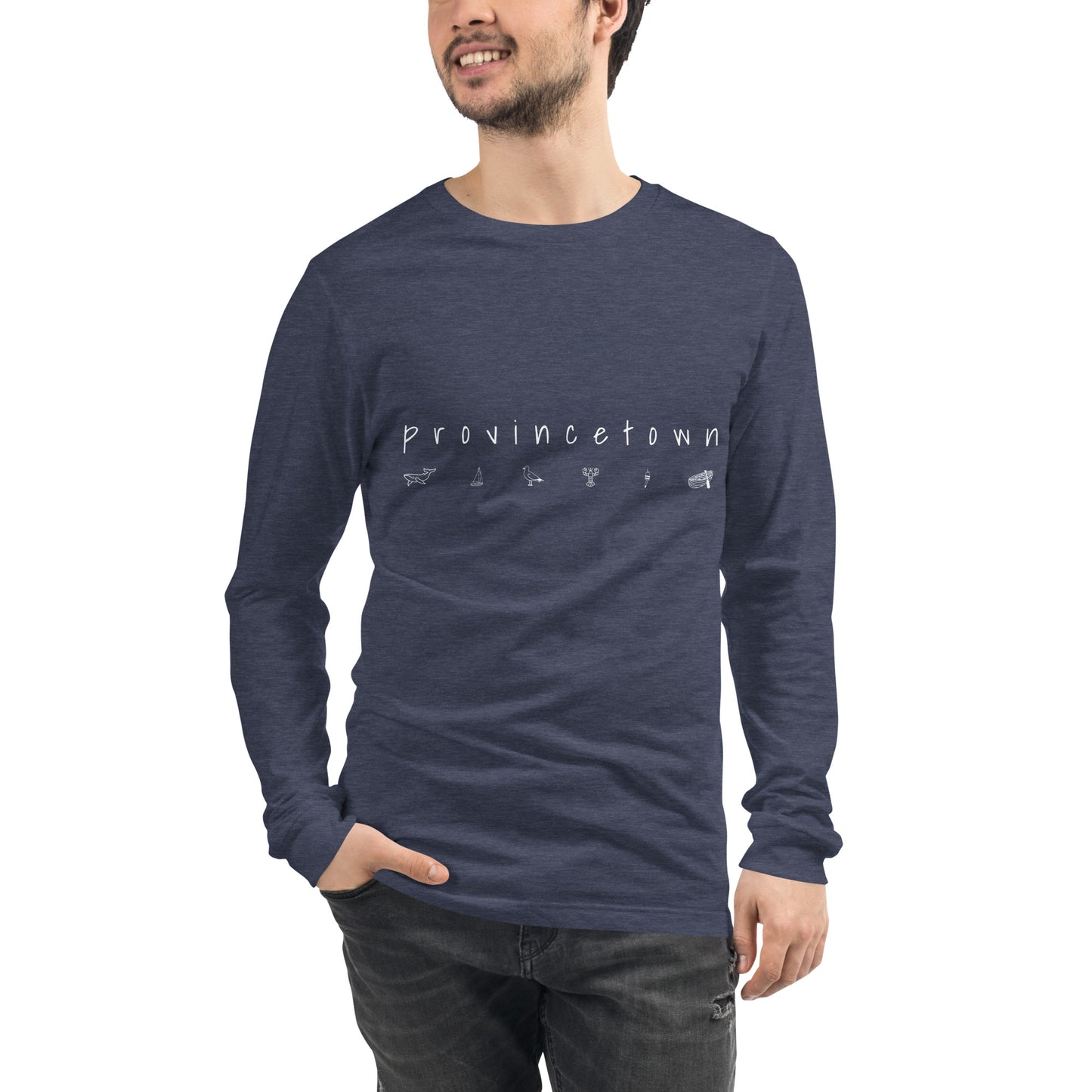 Nautical Long Sleeve Tee, Provincetown