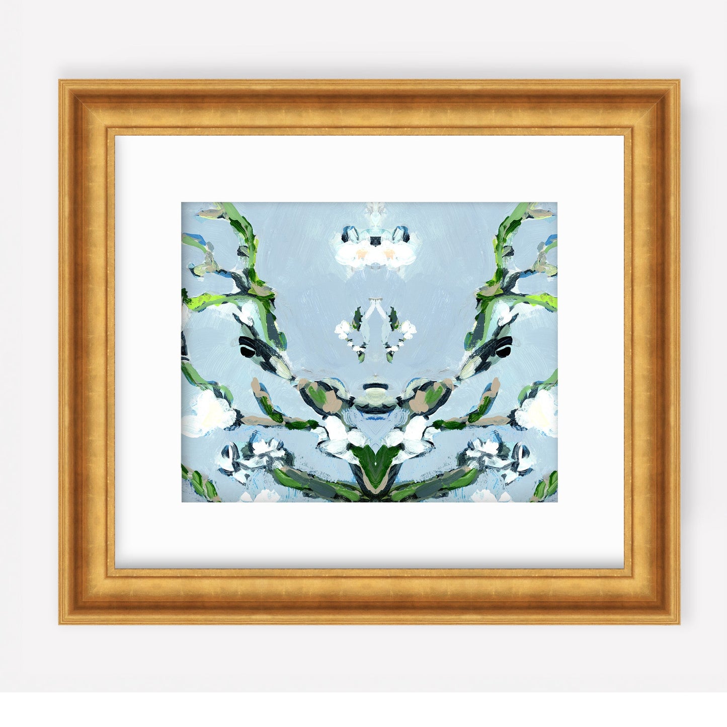 Wild Almond, Abstract Botanical