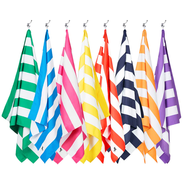 XL Quick Dry Towels - Ipanema Orange