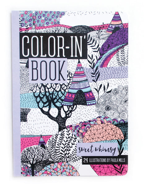 Travel Size Color-in' Book