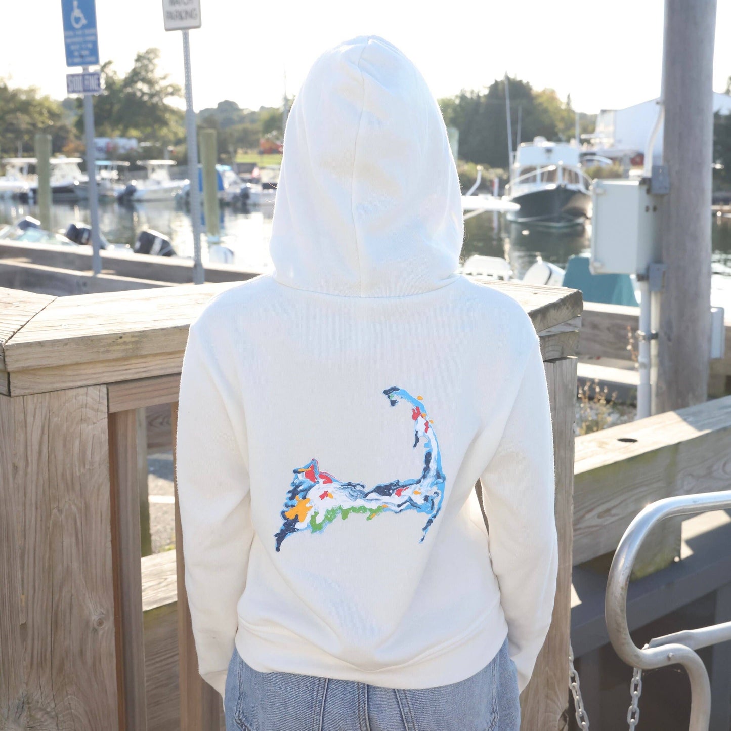 Cape Cod Mid Length Hoodie - Small