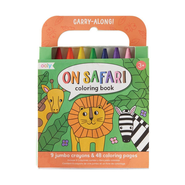 Carry Along Crayon and Coloring Book Set