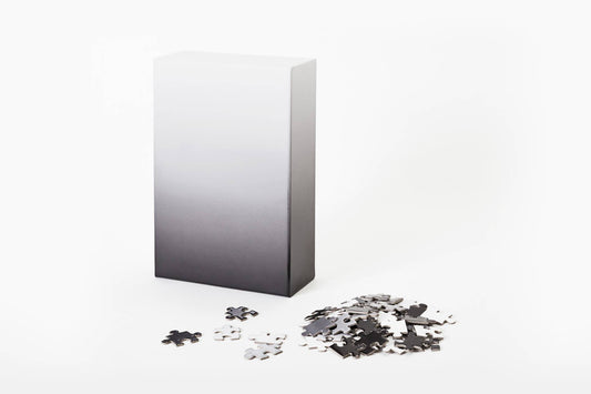 Gradient Puzzle 500 piece - Black/White