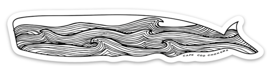 Sticker Zen Whale